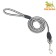 Round Land "Rice", Ecokuzha, 120 x 1.2 cm, black and white