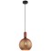 Suspended column Col, 1xe27 40W, size 24.5x24.5x39-150 cm, black color black