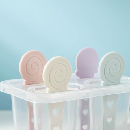 Form for ice cream "Sweets", 12 × 11.5 × 12 cm, 4 cells, color mix-2