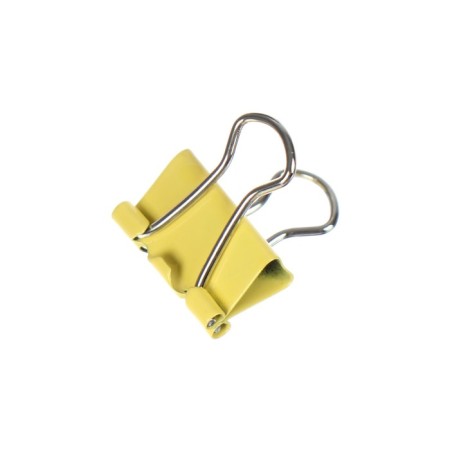 Paper clamps 15 mm, 12 pieces, Devente, metal, mix x 4 colors, cardboard box-1
