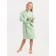 Waffle children's robe "kimono", size 34, mint color