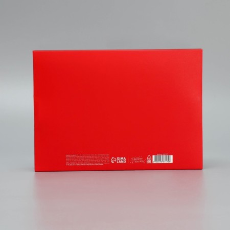 Folding box "New Year's watercolor", 21 x 15 x 5 cm, New Year-5
