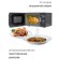 Microwave oven JVC JK-MW148M, 700 watts, 20 l, 5 power levels, graphite color
