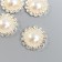 Decor for creativity Metal "Pearl in lace" set of 4 pcs 1.8x1.8x0.5 cm