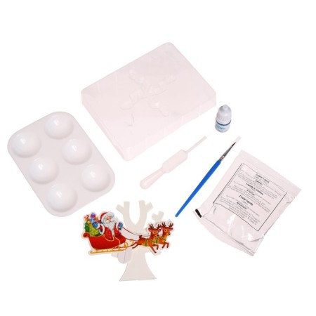 Set for experiments "Growing amazing crystals", New Year's miracles, in a bag