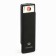 Electronic lighter, USB, spiral, flashlight, 2.5 x 7.5 cm black