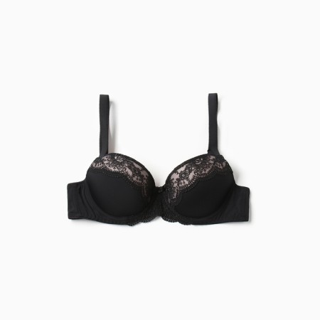 Women's bra, black color, rr 75c