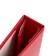 A4 Diploma Folder, Bumvinyl, scallops/cassation, without paper, red color (capacity up to 300 sheets)