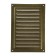 Ventilation grate Zein luxury RM1724Z, 170 x 240 mm, with a grid, metal, gold