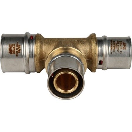 STOUT SFP-0005-322626, D = 32 x 26 x 26 mm, transition, brass-2