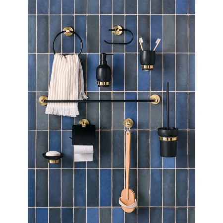 Liquid soap dispenser wall -moroshka oro nero-1