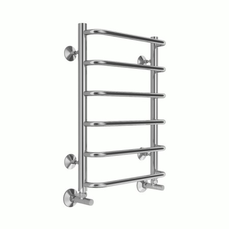 Terminus water heated towel rail "Standard" P6, 400x600 mm, lower connection, chromium-1