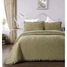 Комплект Arya Home: покрывало 250x260 см, наволочка 50x70 см - 2 шт