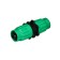 Connecting coupling for a miracle helmet, a cane connection, plastic, Greengo