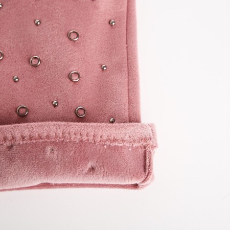 Gloves are female, dimensionless, without insulation, pink color-2