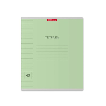 Notebook of 48 sheets in the Erichkrause line "Visio classic", cover coated cardboard, OFSET block 100% whiteness, mix-2