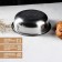 A stainless steel bowl “Mayly”, 2.7 liters, 25 × 8 cm, silver color
