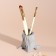 Interior subject "stump" height 6 cm gray
