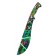 Wooden knife machete "graffiti", length 43 cm