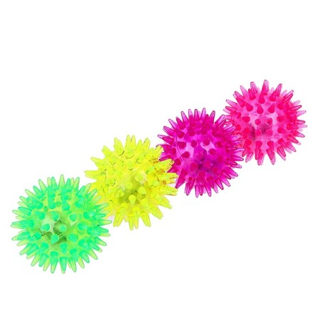 Ball "Hedgehog", light, matte, Mix color-1