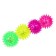 Ball "Hedgehog", light, matte, Mix color