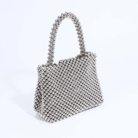 Bag-clate without fastening, color gray color-1