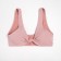 Female swimming top minaku monophonic, powder color, size 48