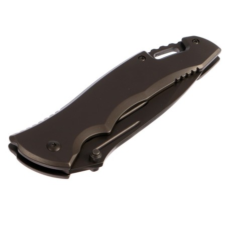Singer folding knife with a clip, 133 mm, hilt: stainless steel, gift boxing-1