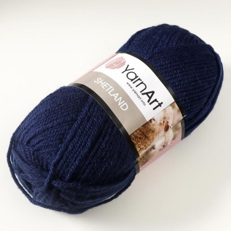 Gingerbread "Shetland" 30% wool Verdin, 70% acrylic 220m/100g (534 T. Sini)-1