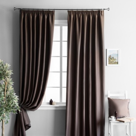 Set of curtains "Blackwood", size 2x140x270 cm, color Venge