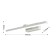 Wall lamp Scriptor 455 mm, 140 mm, LED 8W