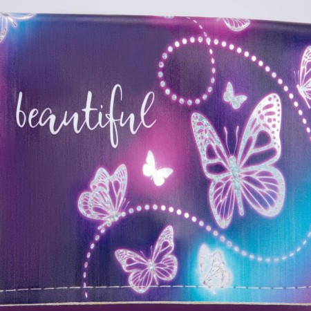 Сумка детская для девочки Beautiful на клапане, цвет фиолетовый-3