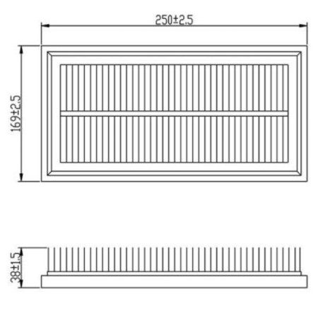 Air filter Totachi Ta-1599