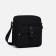 Men's bag over the shoulder, textura, textiles, black color