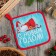 New Year's Take "With Happiness" 17x17cm, 35% X/L, 65% of the P/E, Vatin 250g/m2