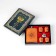 Gift set 6 in 1 "Compass": Flaw 270 ml, 4 piles 30 ml, funnel