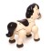 Designer magnetic "horse", 7 parts
