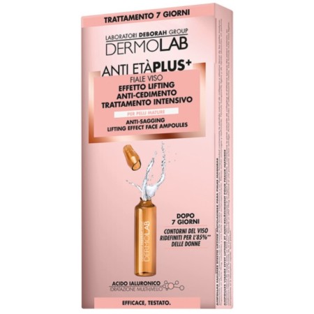 Wheeole concentrated dermolab, lifting effect and skin tone in ampoules, 12.6 ml