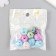 Busina Plastic for creativity "Multi -colored faces. Hologography" mix 1.4x1.4x1.4 cm