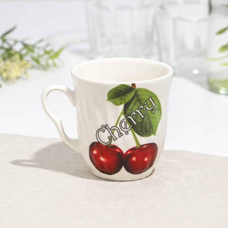 Mug "Fruits", 200 ml, ceramics, mix-3