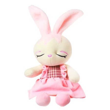 Soft toy "Bunny in a dress", color mix-4