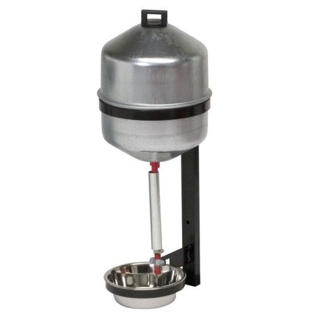 Nipplevnoye auto -pound, 27 liters, for dogs, galvanized steel