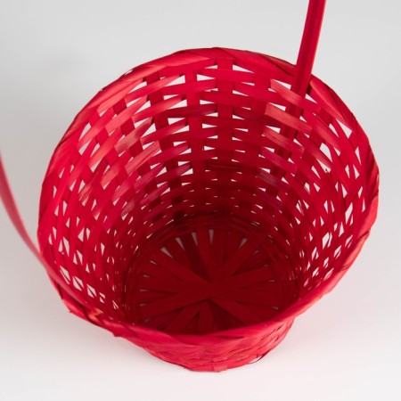 Wicker basket, bamboo, d23xh17/53cm-1