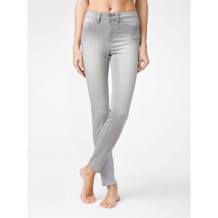 Women's jeans modeling CONTE ELEGANT SKINNY, size M, color Light Grey-1
