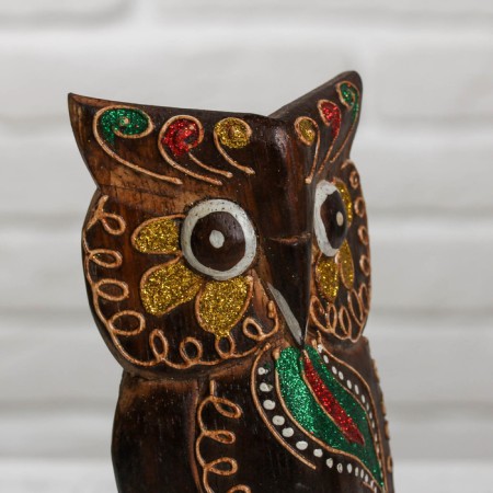 Souvenir set tree "Owls" 16x4x20.5 cm-2