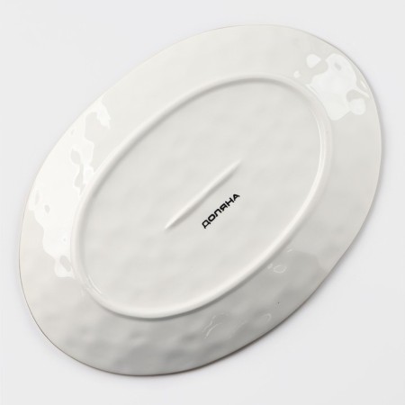 Porcelain shade "Cosmos", 31.5 × 22 cm, red color-3