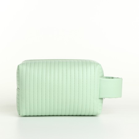 Lightning cosmetic bag, green color-1