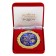 Medal in the velvet box "Beloved husband", D = 7 cm.