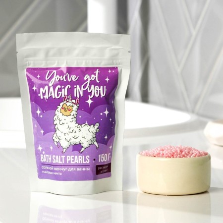 Lama's bath pearls, 130 g, mango aroma, Beauty Fooch
