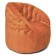 Chelsea chair, size 85x85 cm, velor fabric, orange color
